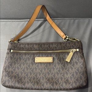 Michael Kors signature wristlet